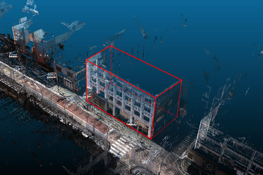 3D点群と画像処理を用いた地物認識